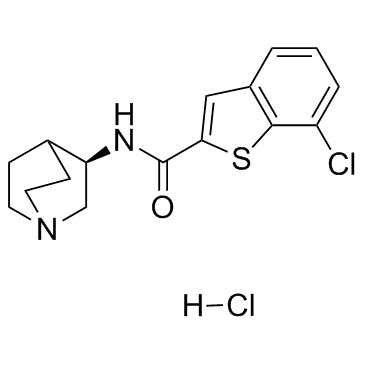 EVP-6124 (hydrochloride)